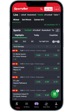 Sportybet Mobile App